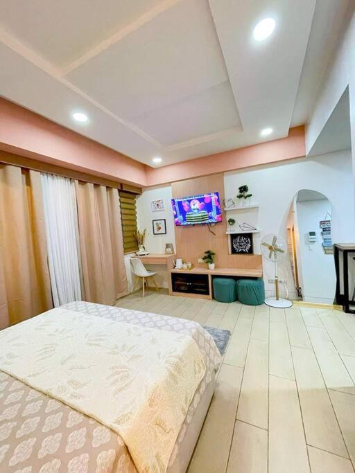 Lovely Unit With Free Wi-Fi & Netflix I Across Naia T3 Airport مانيلا المظهر الخارجي الصورة